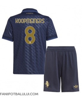 Juventus Teun Koopmeiners #8 Echipament de Fotbal Replică 2024-25 Copii Treilea (+ Șorturi)
